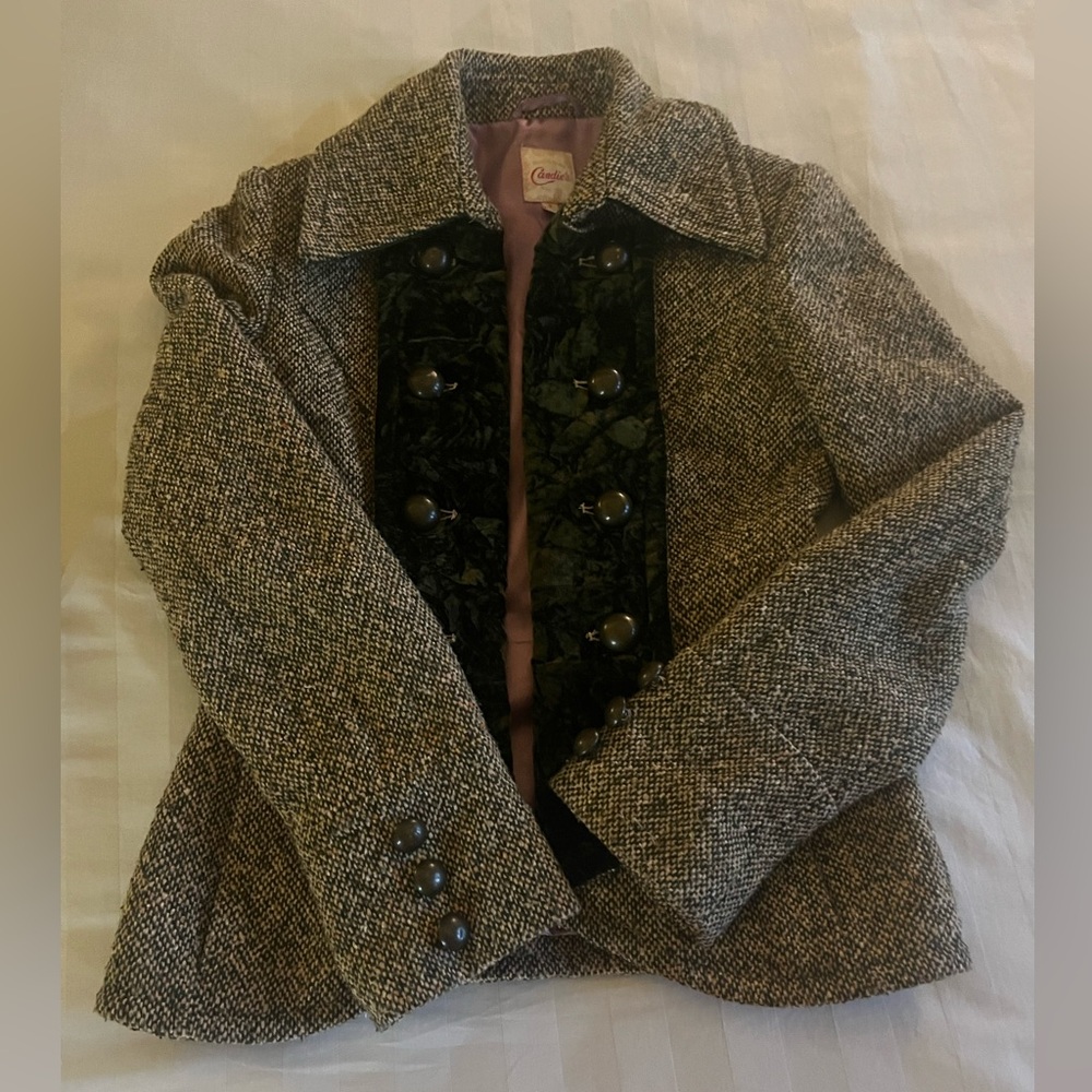 Wool Blend Candies Blazer